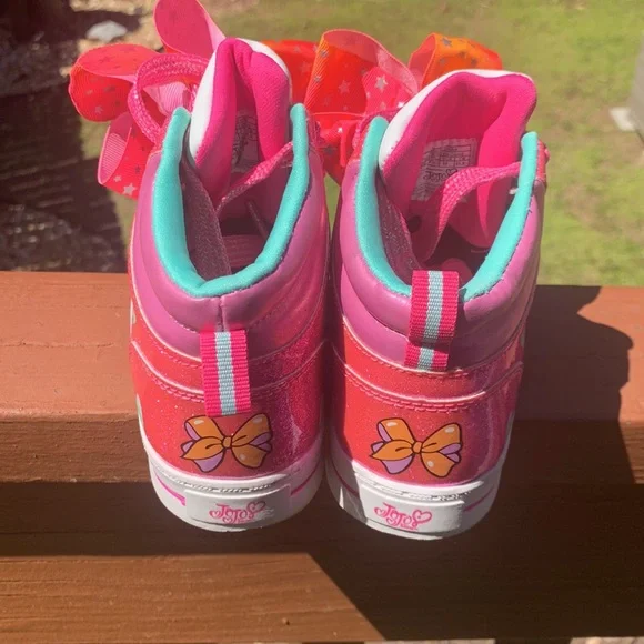 Nickelodeon Jojo Siwa Toddler Girl Hightops _ Size - 1 - Picture 2 of 16